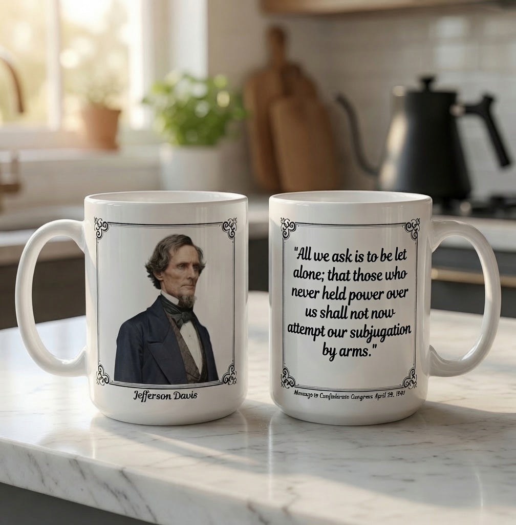 Jefferson Davis 15oz Ceramic Mug