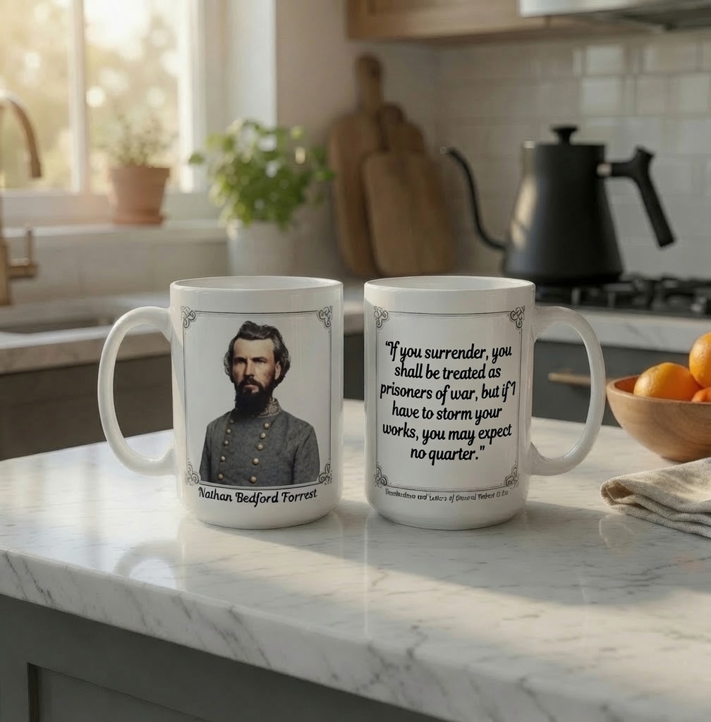 Nathan Bedford Forrest 15oz Ceramic Mug